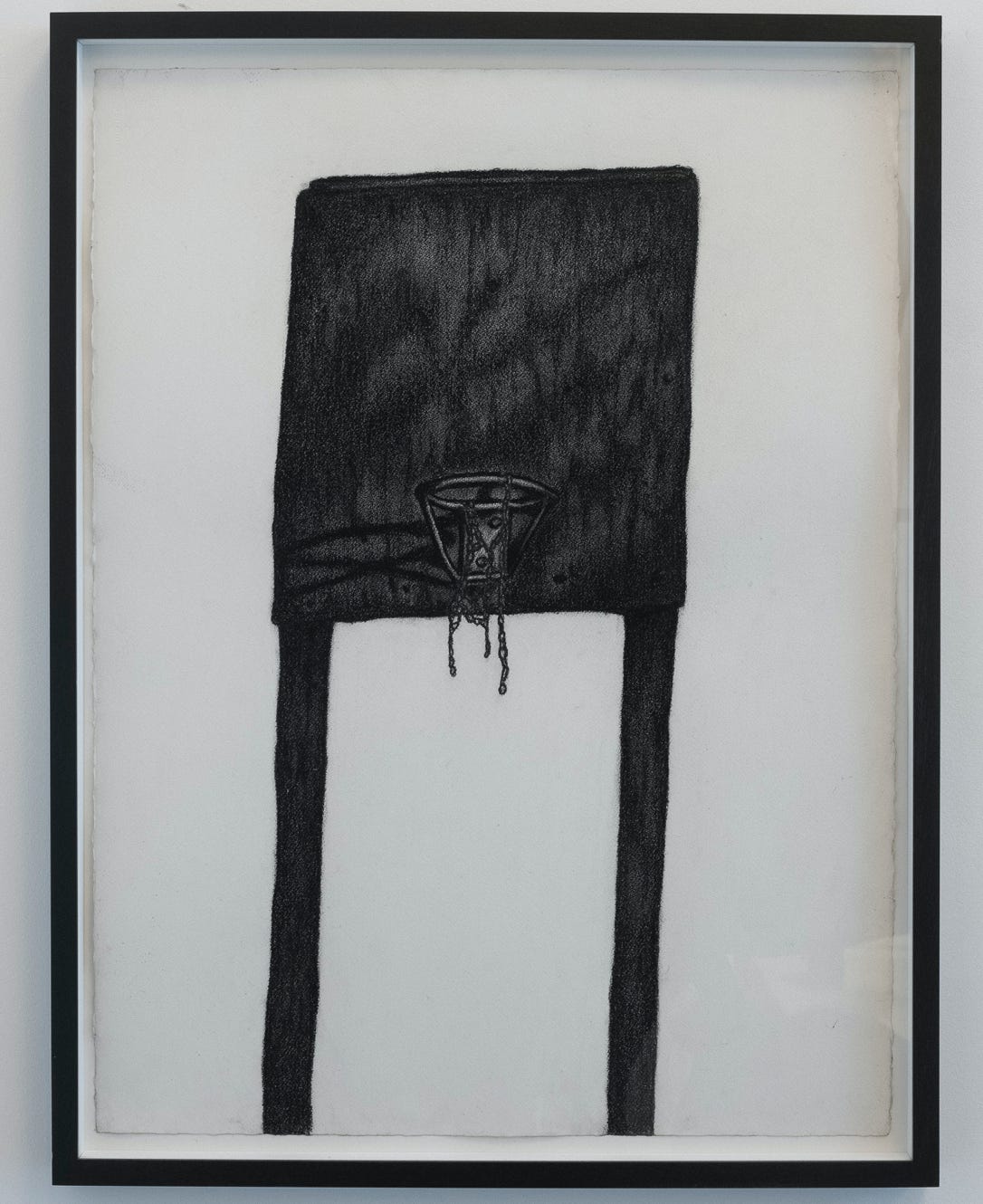 Daniel Svarre drawing, contemporary art, charchoal, paper