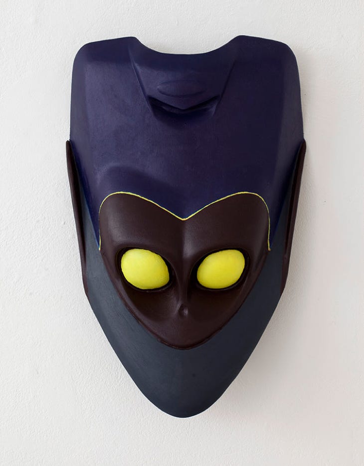 Painted shields, masks, african masks, paintings, daniel svarre